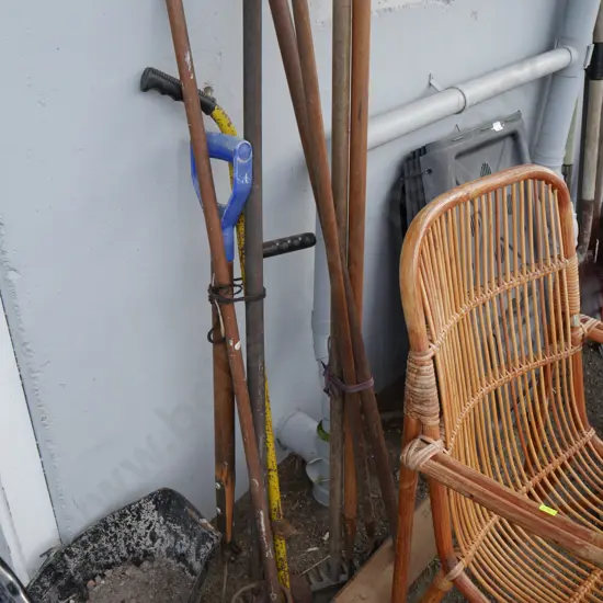 Assorted garden tools
