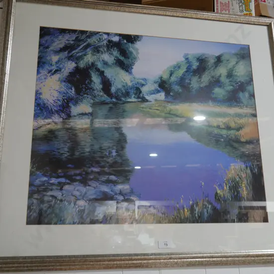 Framed artwork