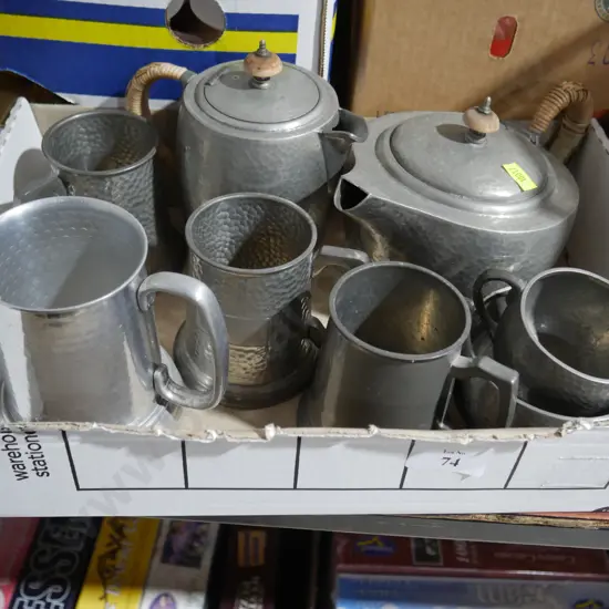 Pewter ware