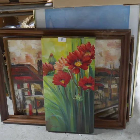 Artworks and frame