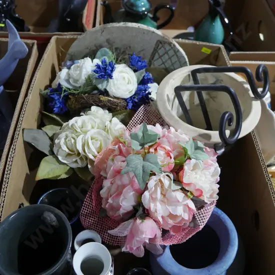 Vases etc