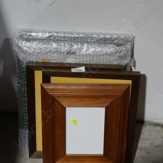 Assorted art and frame