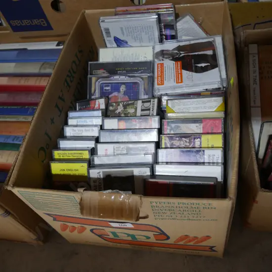 Cassettes and CDs