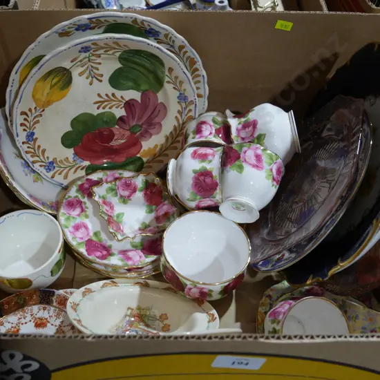 Assorted china