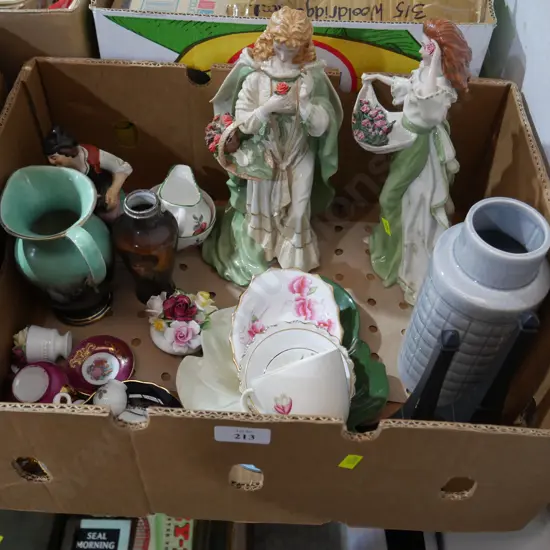 China, figurines, vases