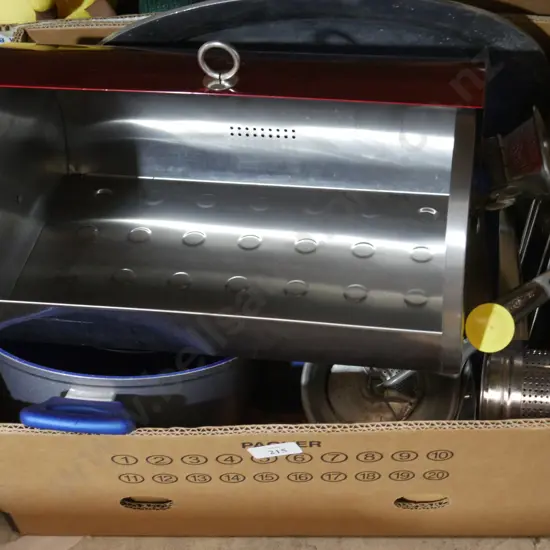 Metal bread box etc