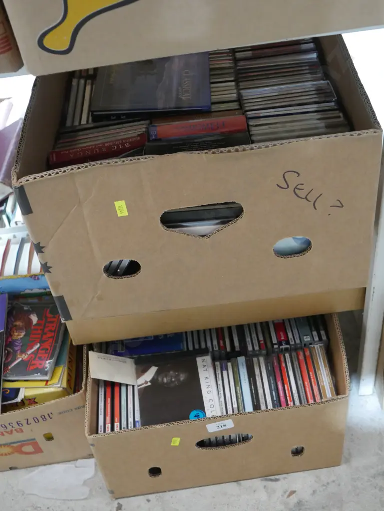 3 boxes CDs Image 1++