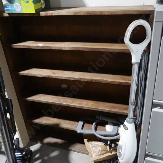 Solid wood bookcase