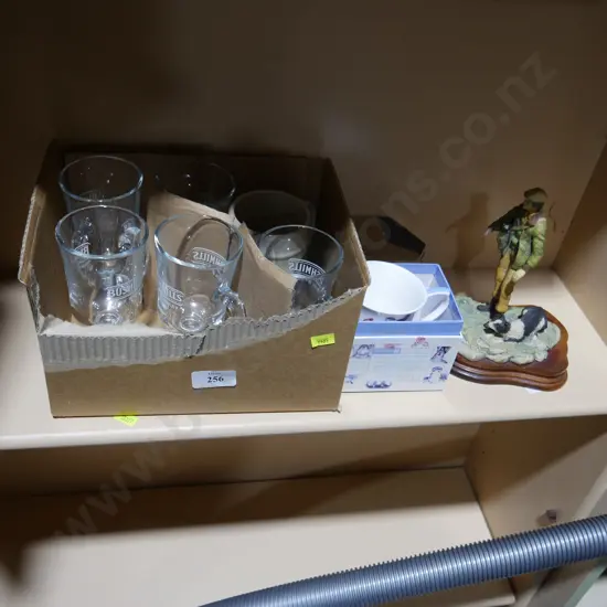 Glasses etc