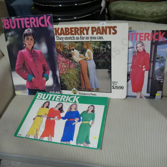 Vintage pattern signs