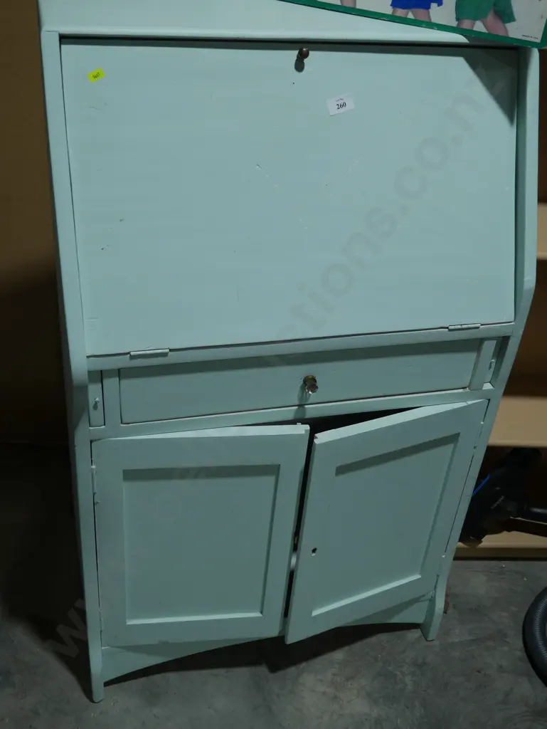 Painted dropfront desk Image 1++