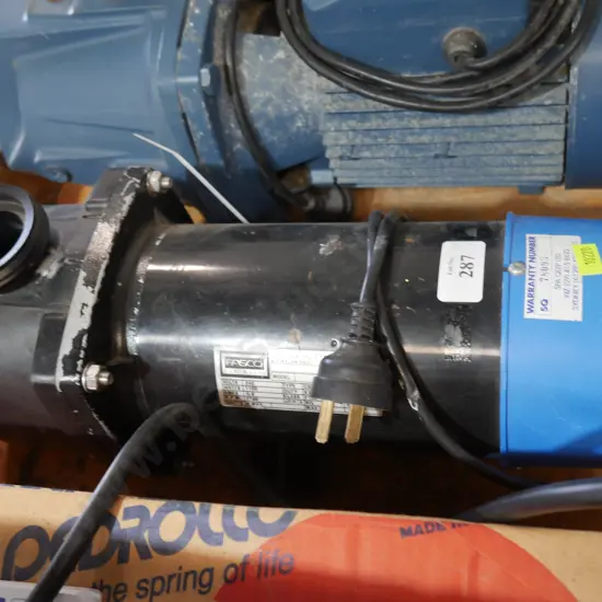 Fasco water pump