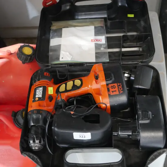 Black and decker drill