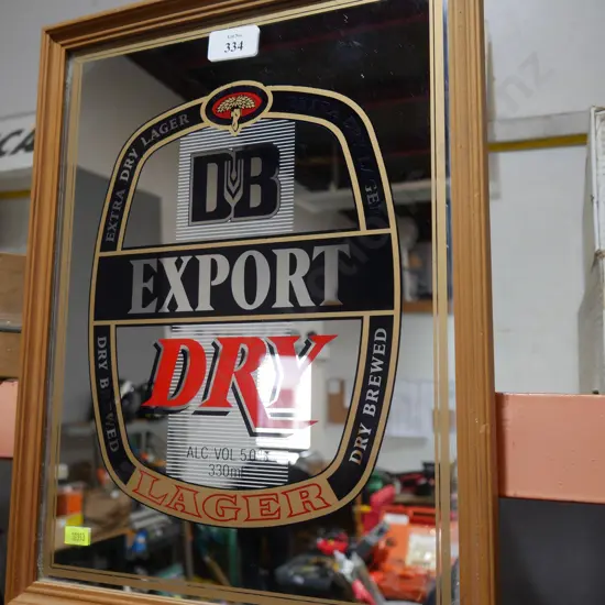 DB export advertising mirror
