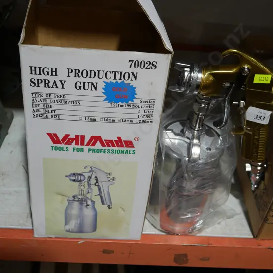 New paint spray gun