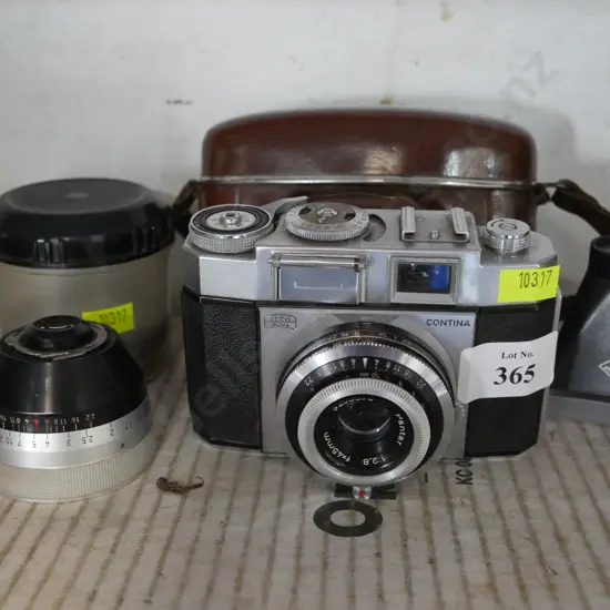 Contina camera and lense