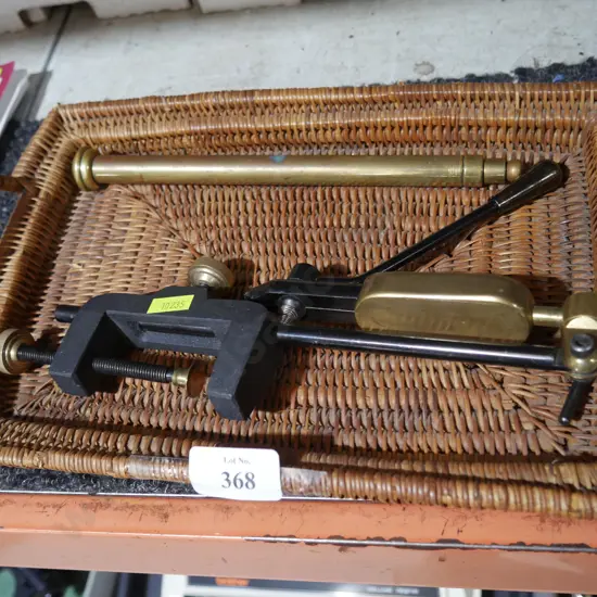 Fly fishing vice etc
