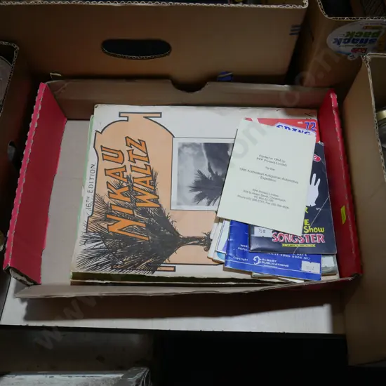Song books etc