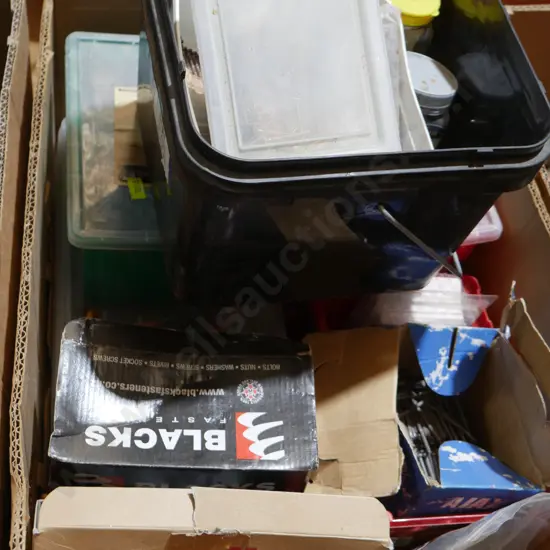 Assorted nails and screws etc