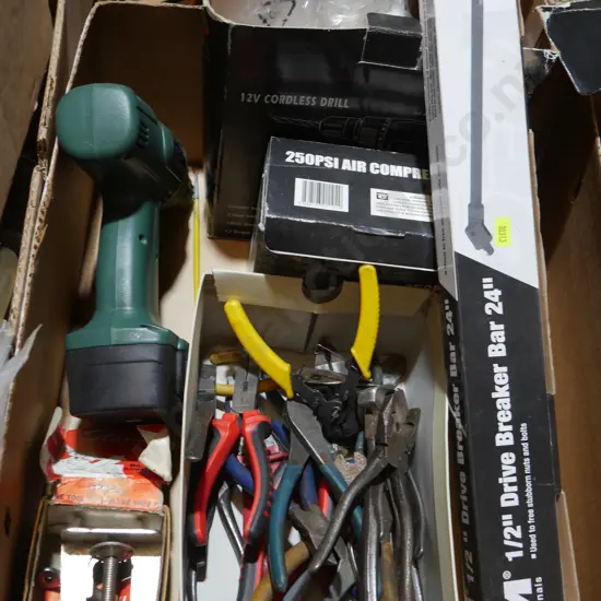 Assorted workshop tools