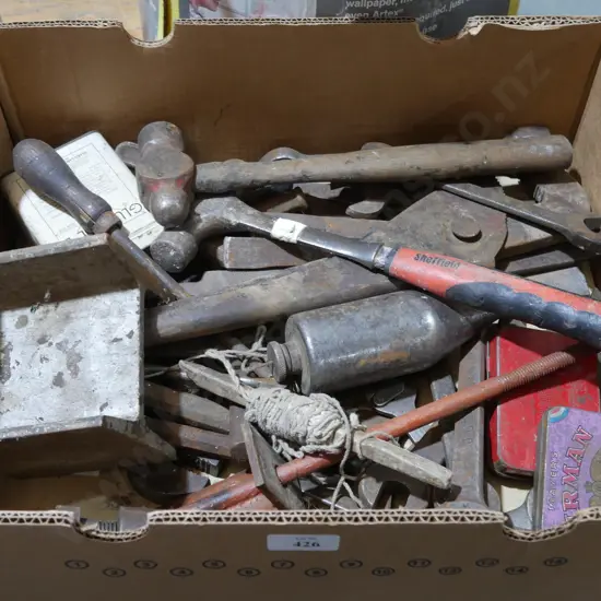 Assorted workshop tools