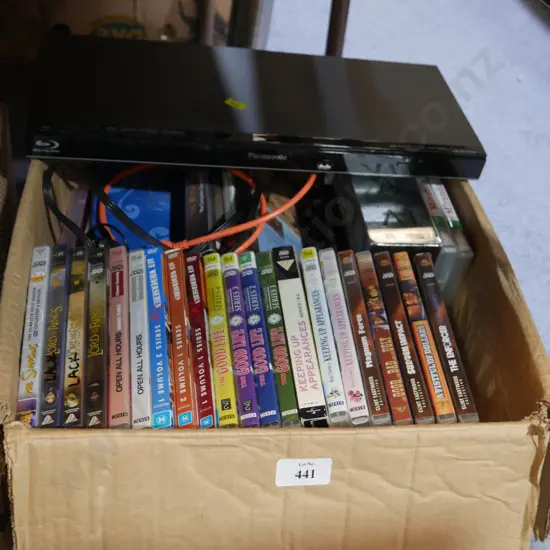 DVD player and DVDs