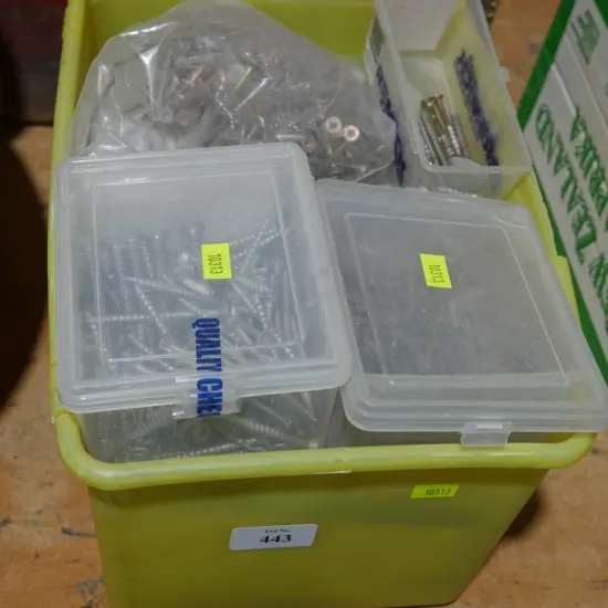 Assorted screws