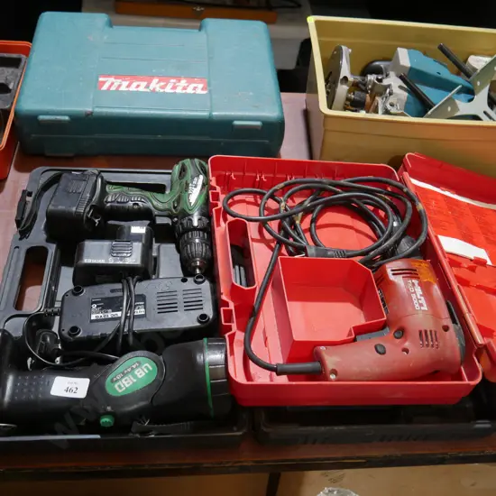 Hitachi, Hilti drills