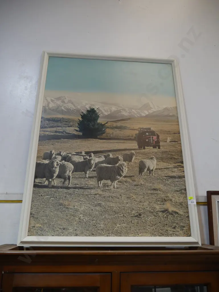 Coloured photograph mount Cook Image 1++