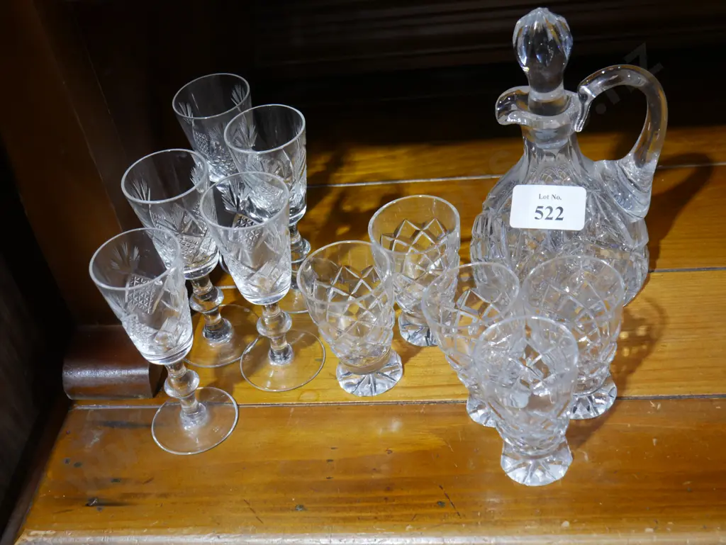 Decanter and glasses Image 1++