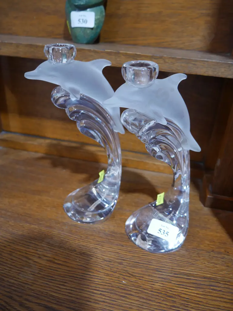 Dolphin candle stands Image 1++