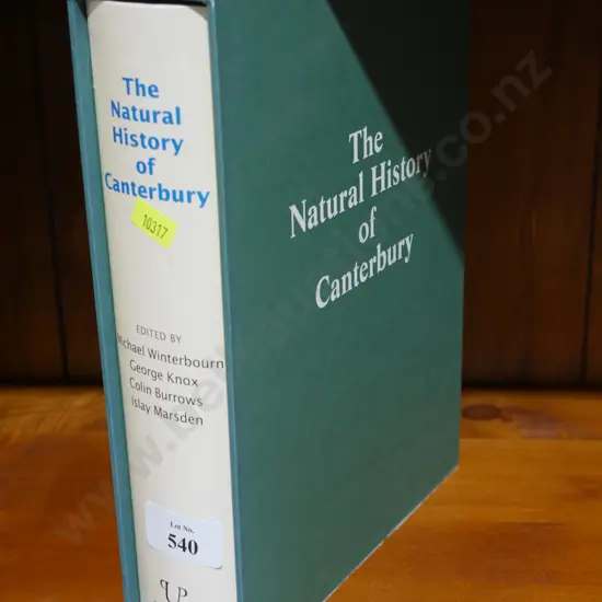 The Natural history of Canterbury book