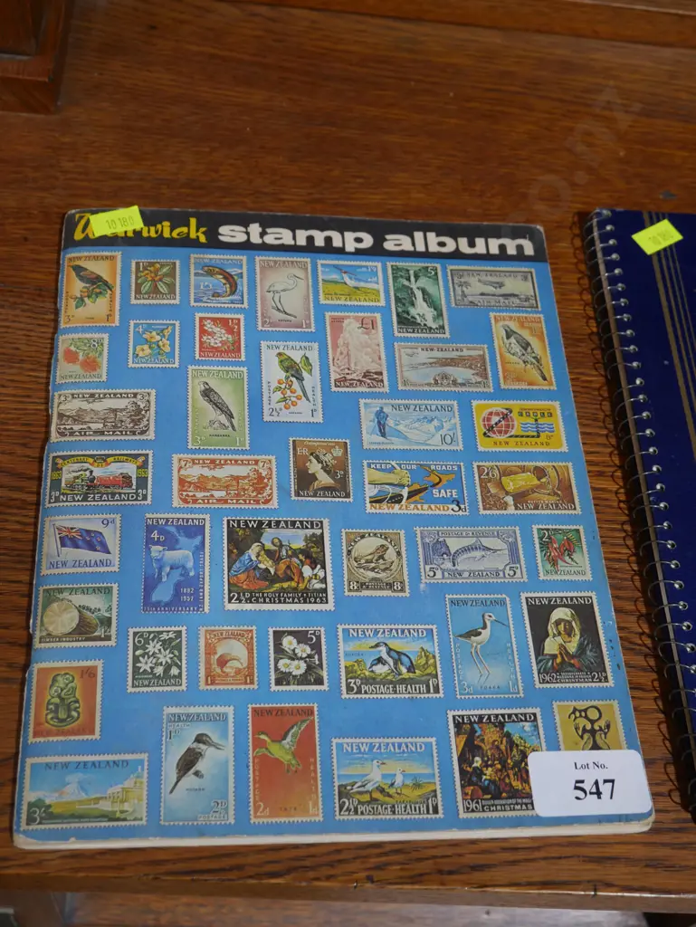 New Zealand stamp album Image 1++