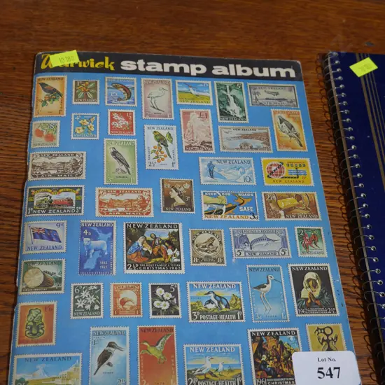New Zealand stamp album