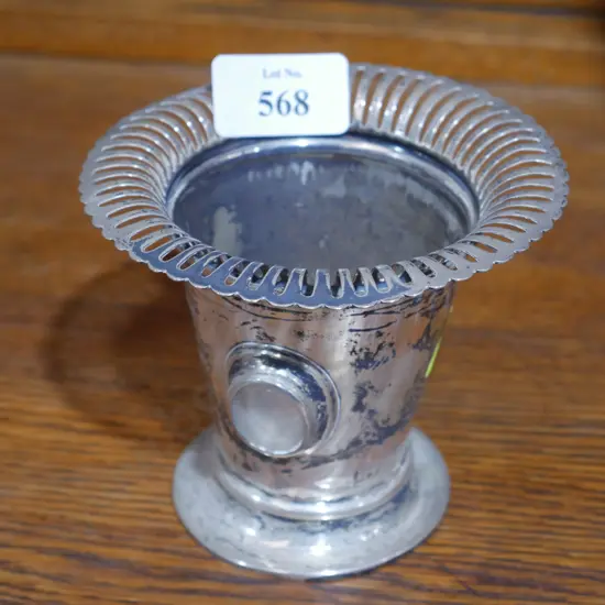 Sterling Silver vase