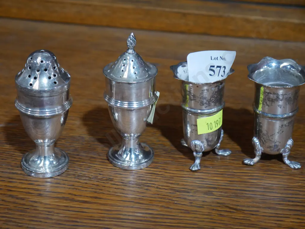 Stirling silver condiment set Image 1++
