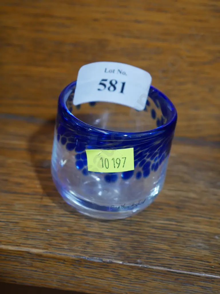 Signed Hoglund glass dish Image 1++
