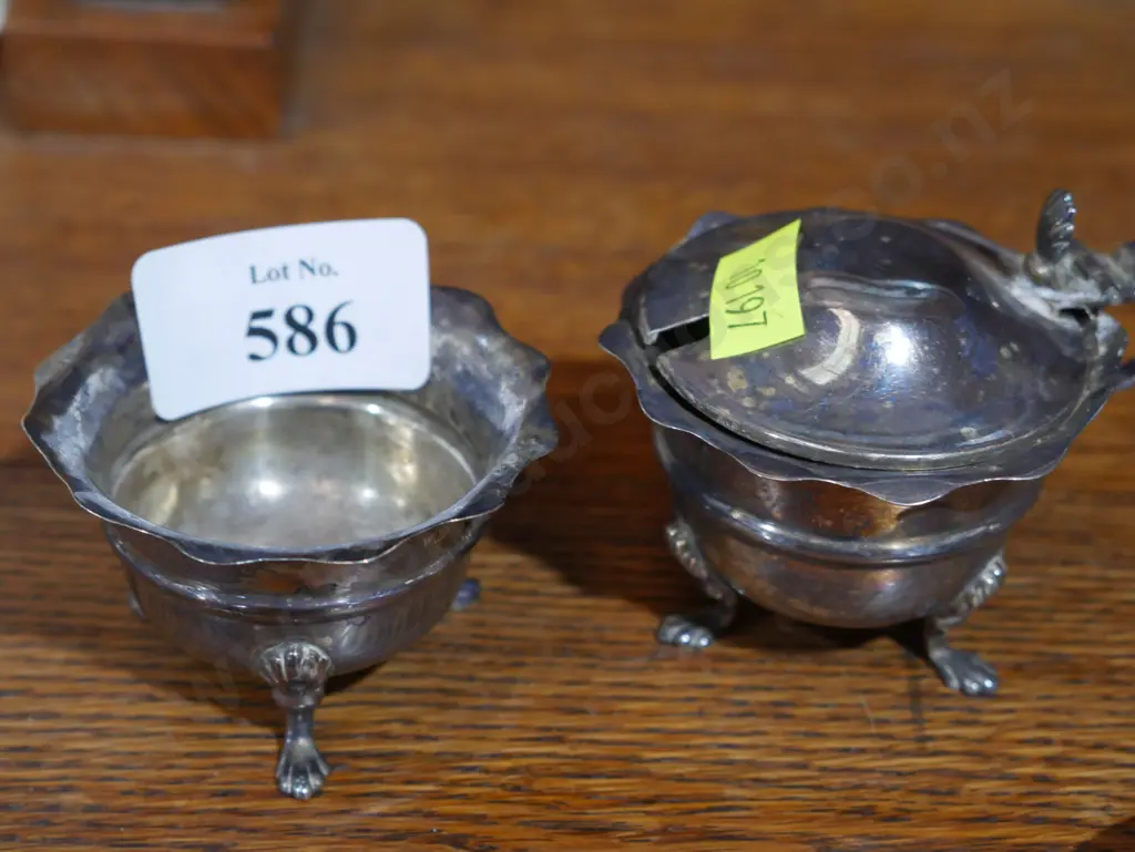 2 stirling silver salts Image 1++