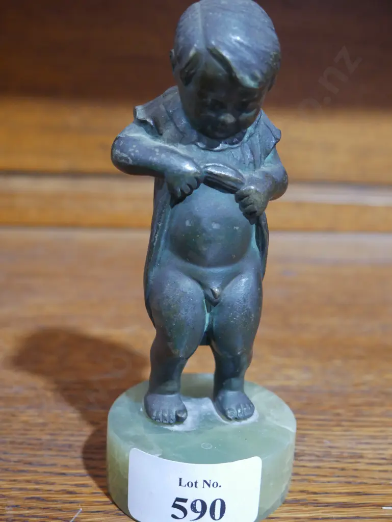 Lorenzl boy figurine Image 1++