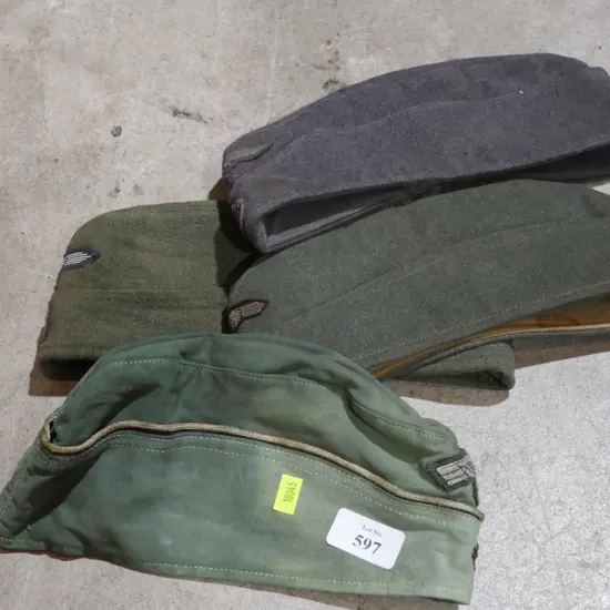 4 German hats
