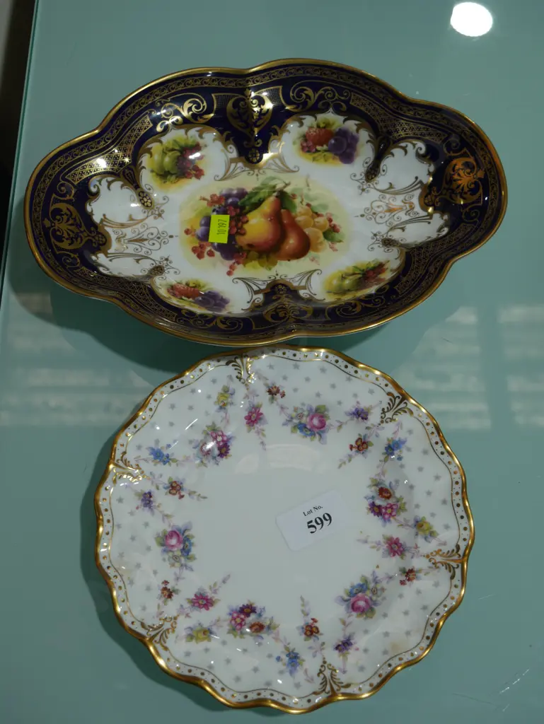 Crown Derby plate etc Image 1++