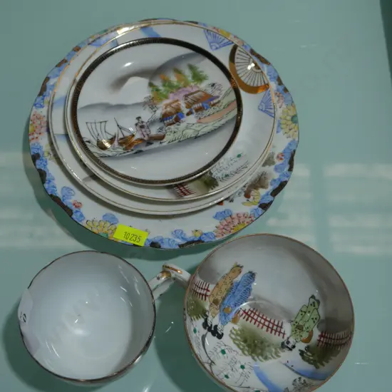 Chinese cups and saucers