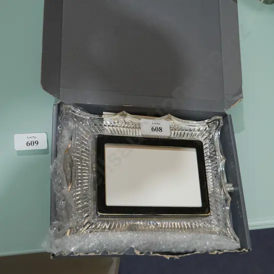 Waterford crystal picture frame