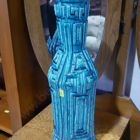 Blue vase