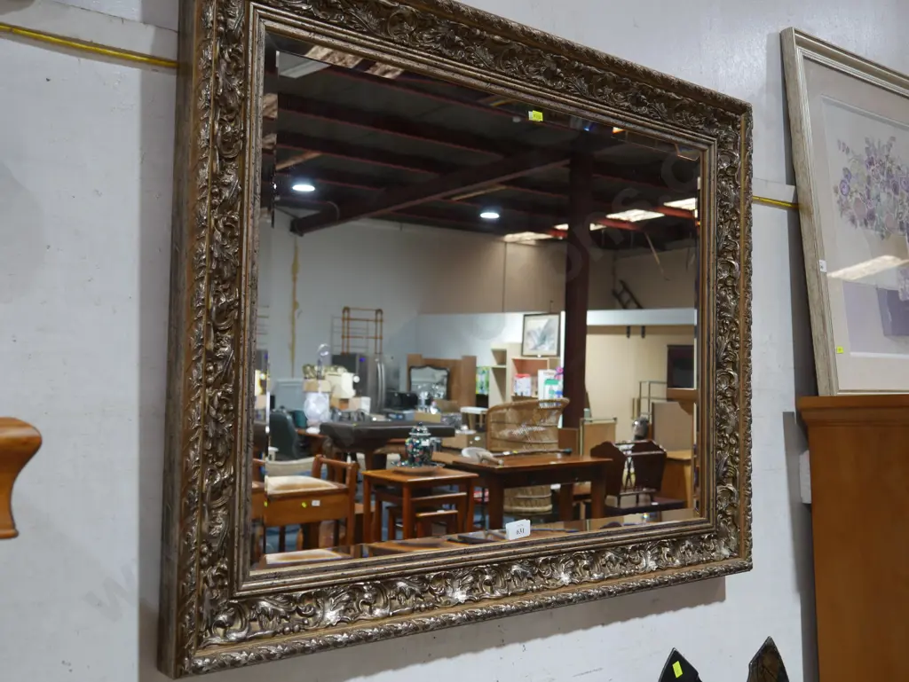 Ornate framed mirror Image 1++