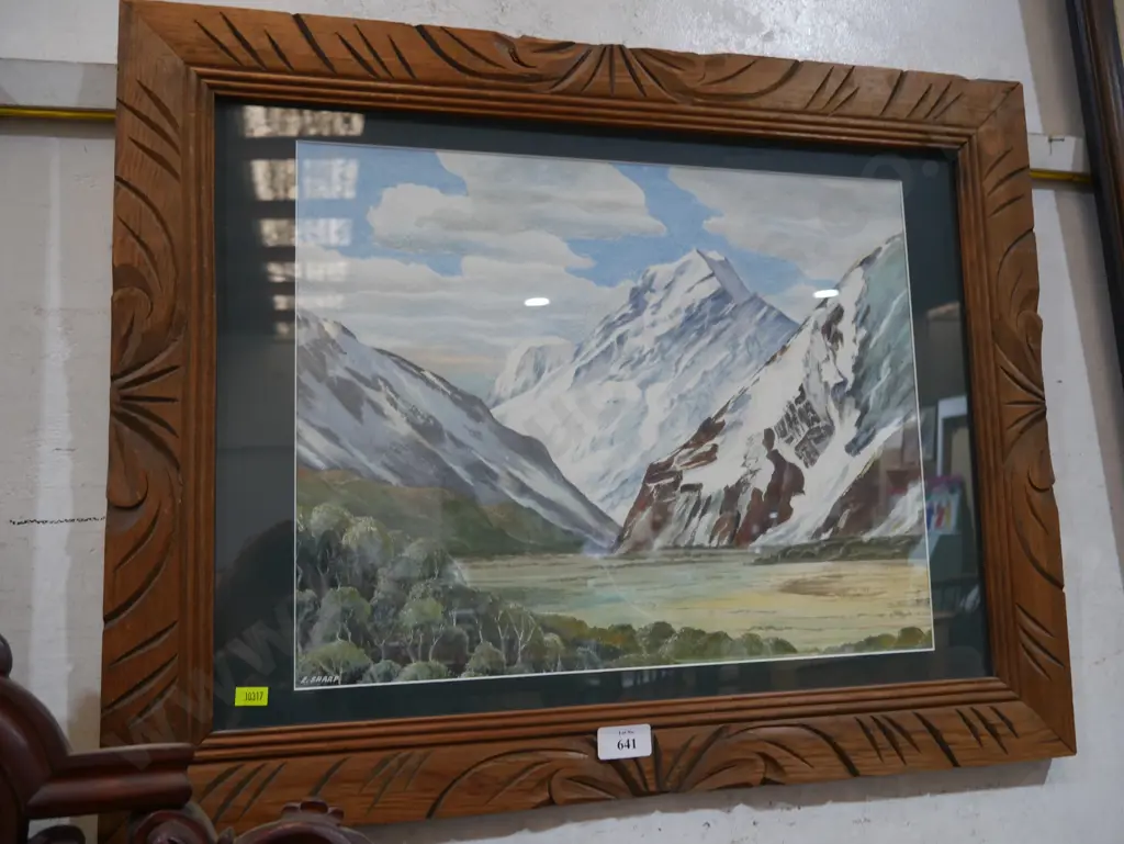 E. Sharpe, Mt Cook artwork Image 1++