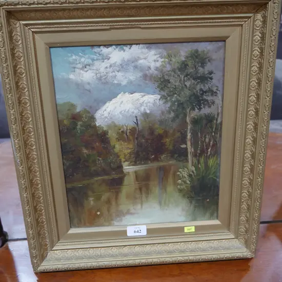 T.R.A oil painting