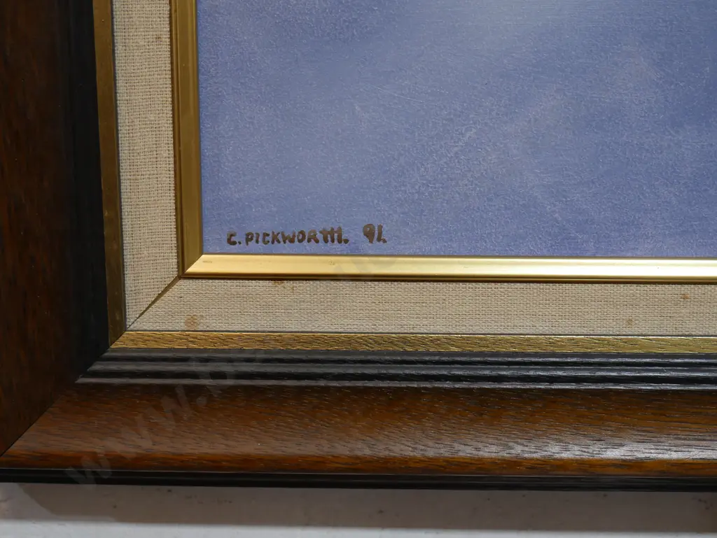 C. Pick worth oil painting, Mt Cook Image 1++