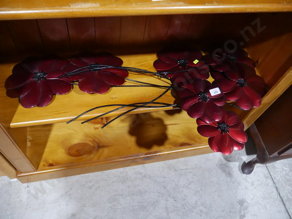 Metal flower wall decor Image 1++