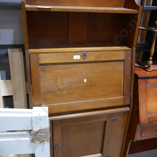 Drop front desk